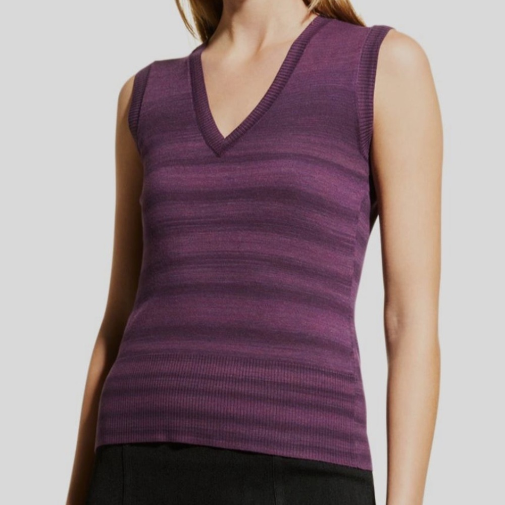 The Lawrence Striped Knit Vest Capsule 121
